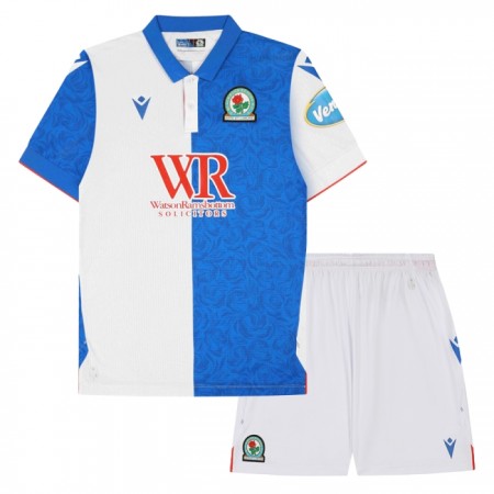 Jalkapallo Pelipaidat/Peliasut Blackburn Rovers Lasten Kotipelipaita 2024-25